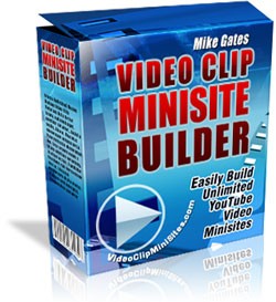 Video Clip Minisite Builder Mrr Script