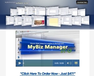 MyBiz Manager Software Suite Resale Rights Software