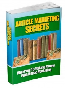 Article Marketing Secrets Mrr Ebook