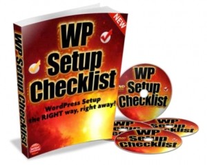 WordPress Setup Checklist Mrr Ebook With Video
