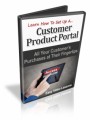 Customer Product Portals MRR Video 
