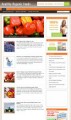 Organic Foods Niche Blog Personal Use Template With Video