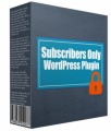 Subscribers Only Wp Plugin Personal Use Software