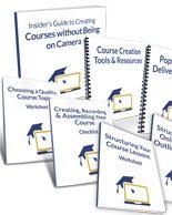 Templates For Creating Courses Without Being On Camera Personal Use Template