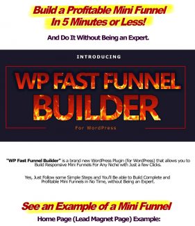 Wp Fast Funnel Builder Personal Use Software