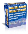 Digital Store Website Script PLR Script 