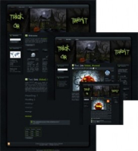 Halloween Witches House WP Theme Mrr Template