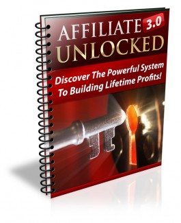 Affiliate Marketing 30 Unlocked PLR Ebook