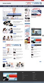 Business Consultant Blog Personal Use Template