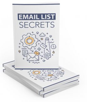 Email List Secrets MRR Ebook