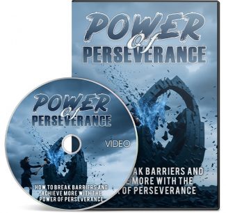 Power Of Perseverance – Video Upgrade MRR Video With Audio