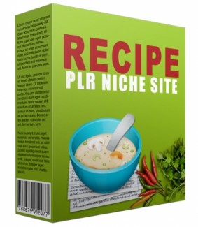 Recipe Plr Niche Blog V2 PLR Template