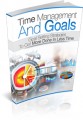 Time Management And Goals Give Away Rights Ebook