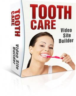 Tooth Care Video Site Builder Give Away Rights Software