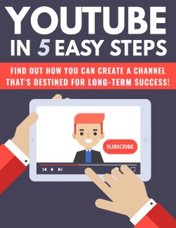 Youtube In 5 Easy Steps PLR Ebook