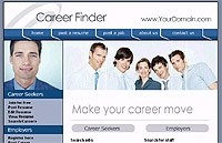Jobs Turnkey Blue Design Personal Use Template