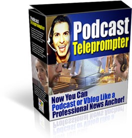 Podcast Teleprompter Resale Rights Software