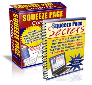 Squeeze Page Profit System – Combo Pack PLR Template
