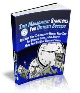 Time Management Strategies For Ultimate Success Resale Rights Ebook