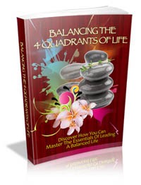 Balancing The 4 Quadrants Of Life MRR Ebook