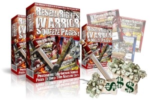 Resell Rights Warrior Squeeze Pages Mrr Template