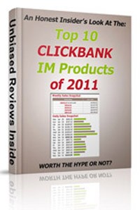 Top 10 Clickbank Internet Marketing Products Of 2011 Personal Use Ebook