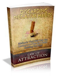 Discarding Negative Habits Give Away Rights Ebook With Audio & Video