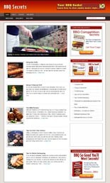 Bbq Secrets Niche Blog Personal Use Template With Video