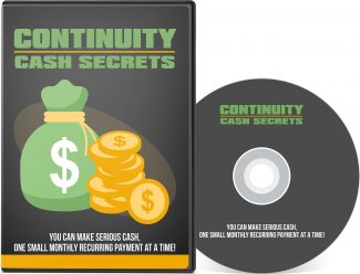 Continuity Cash Secrets PLR Video
