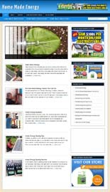 Home Energy Niche Blog Personal Use Template With Video