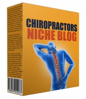 New Chiropractor Niche Site Package Personal Use Template