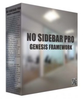 No Sidebar Pro Genesis Framework WordPress Theme Personal Use Template