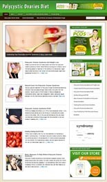 Polycystic Ovarian Syndrome Niche Blog Personal Use Template With Video