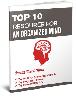 Top 10 Resources For An Organized Mind MRR Ebook With Audio