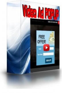 Video Ad Popup Plugin Give Away Rights Script