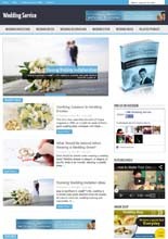 Wedding Service Niche Blog Personal Use Template