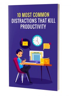 10 Most Common Distraction That Kill Productivity MRR Ebook With Audio