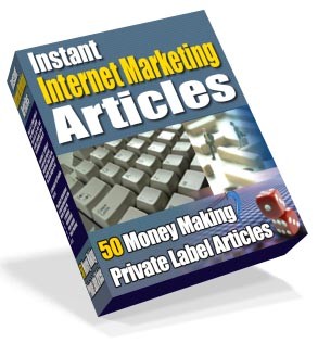 Instant Internet Marketing Articles PLR Article