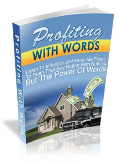 Profiting With Words Mrr Ebook