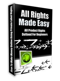 All Rights Made Easy MRR Ebook