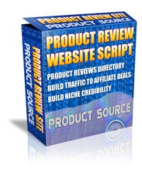 Product Review Website Script MRR Script