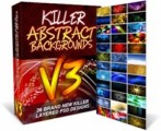 Killer Abstract Backgrounds V3 Personal Use Graphic
