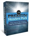 Premium Headers Pack V4 Personal Use Graphic