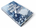 100 Article Writing Ideas Plr Ebook