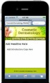Cosmetic Dermatology Mobile Site Template PLR Template 