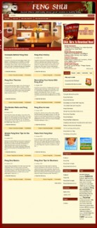 Feng Shui Niche Blog Personal Use Template