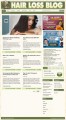 Hairloss Niche Blog Personal Use Template 