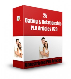 25 Dating  Relationship V20 PLR Article