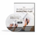 30 Day Content Marketing Plan - Video Upgrade MRR Video ...