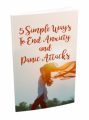 5 Simple Ways To End Anxiety Attacks MRR Ebook With Audio